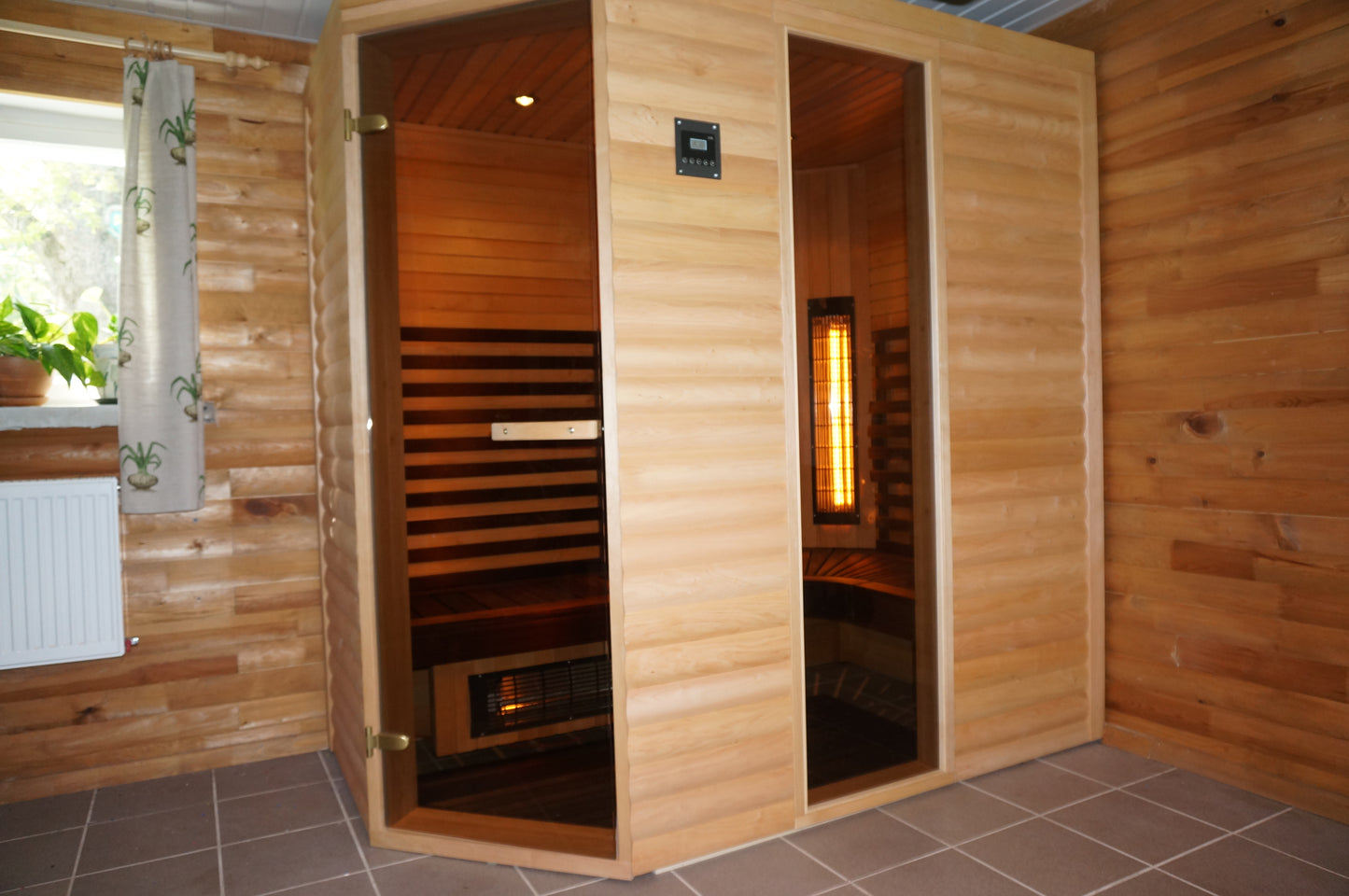 Infraraudonųjų spindulių sauna